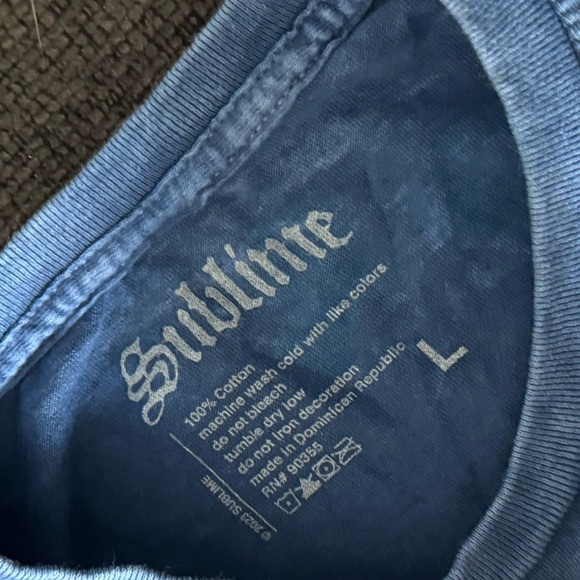 NWOT Sublime Licensed Band Tee Shirt - Picture 4 of 4
